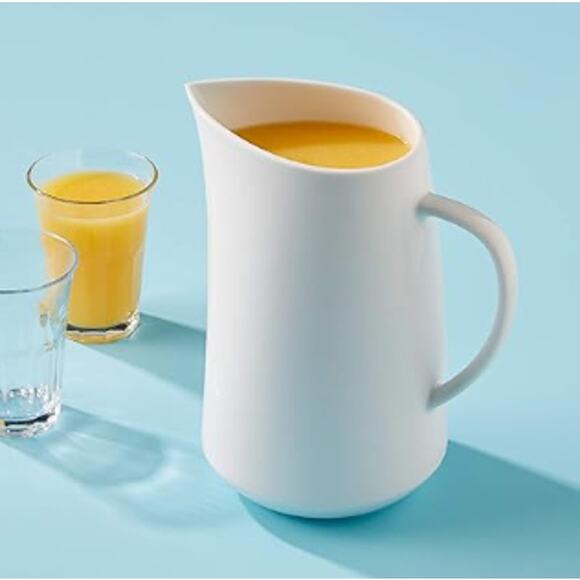 Corelle Coordinates 1-1/2-Qt Medium Pitcher with Handle- White - Picture 2 of 3